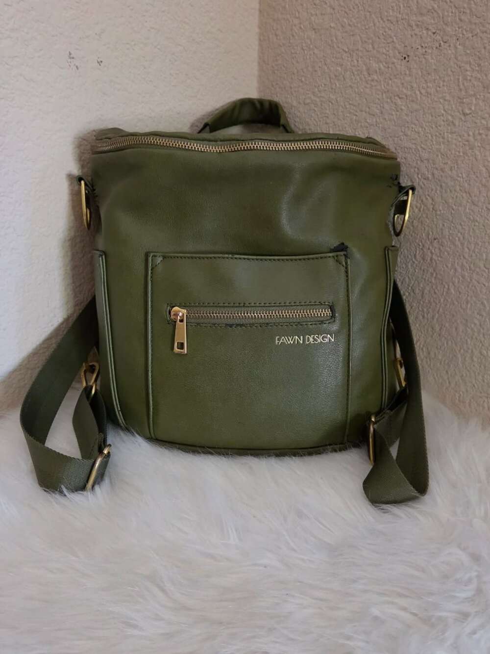 Fawn Design Mini Backpack - Olive